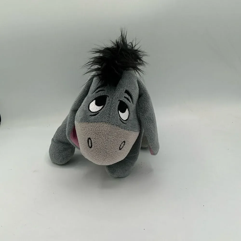 Disney Winnie the Pooh Gray Plush Eeyore Toy